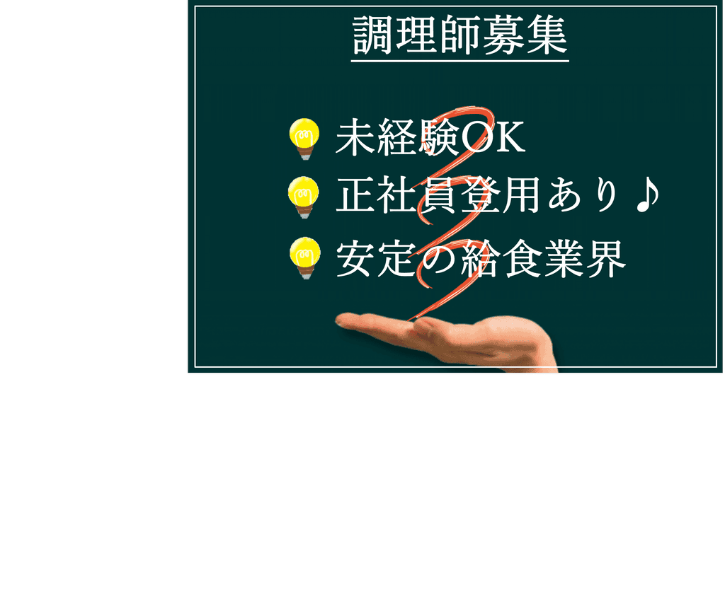 年間休日110日♪スキルに合わせて研修開始!調理師募集 イメージ
