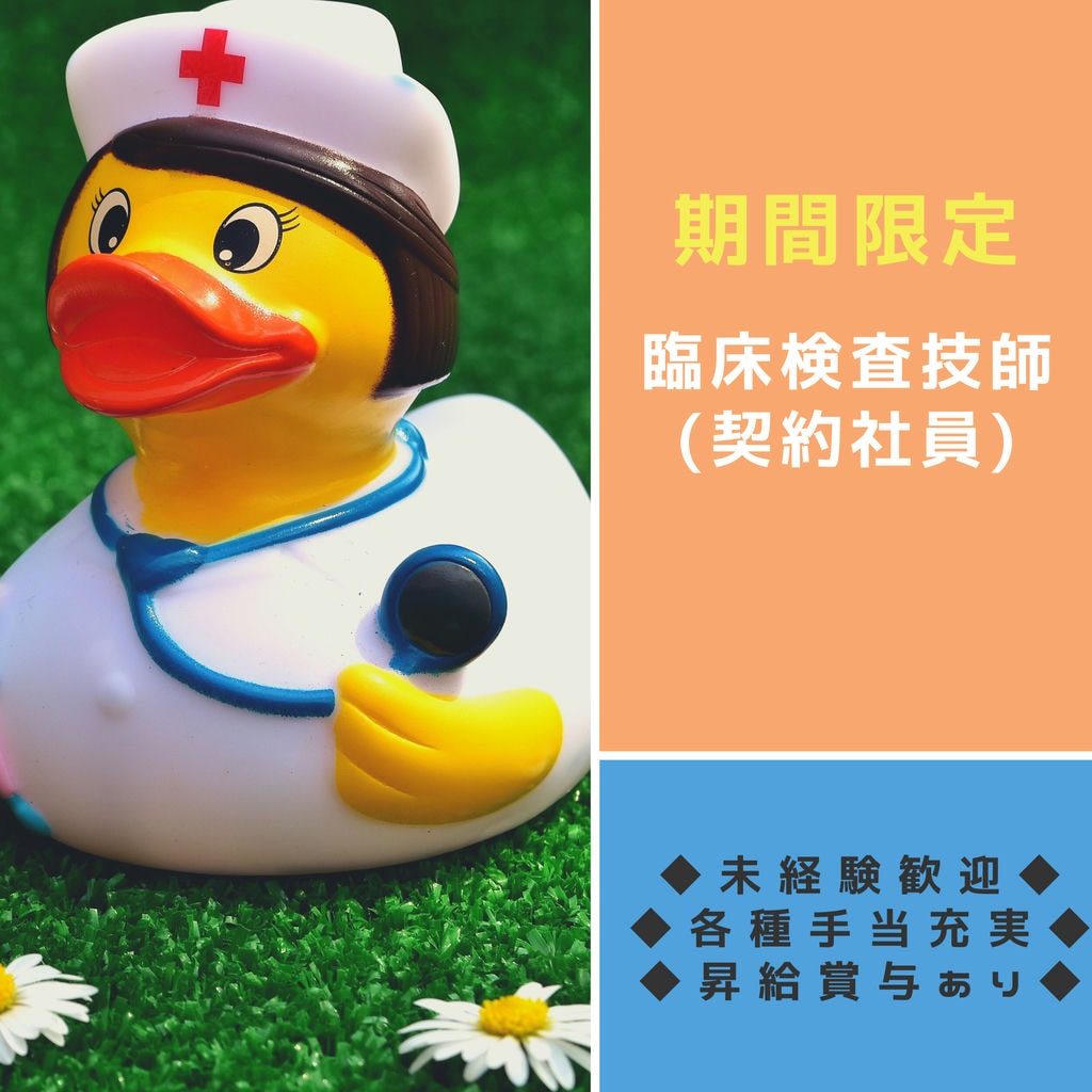 豊田市・臨床検査技師!住宅手当あり☆彡昇給年1回&賞与年2回 イメージ